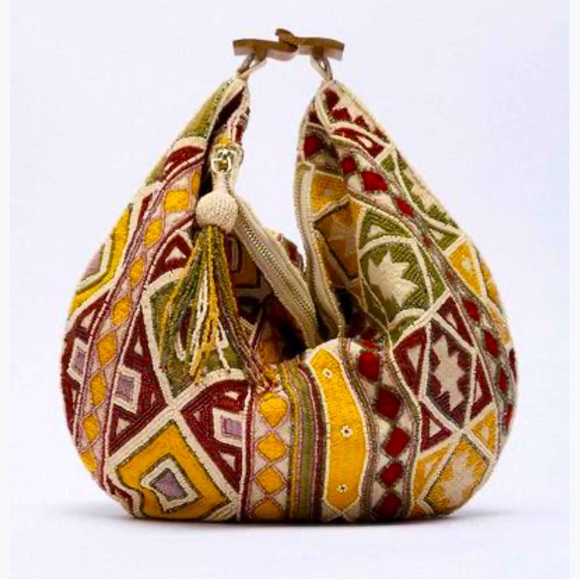 Zara Handbags - Zara Women Beaded Handbag 👜